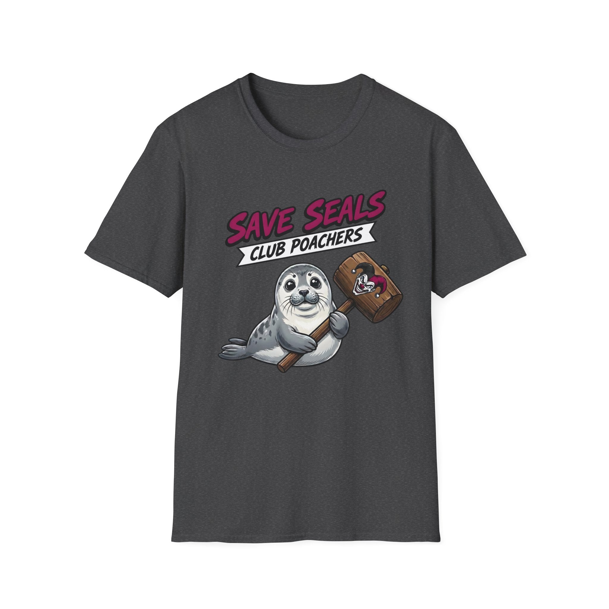 Shyftee "Save Seals - Club Poachers" Tee (Pink)