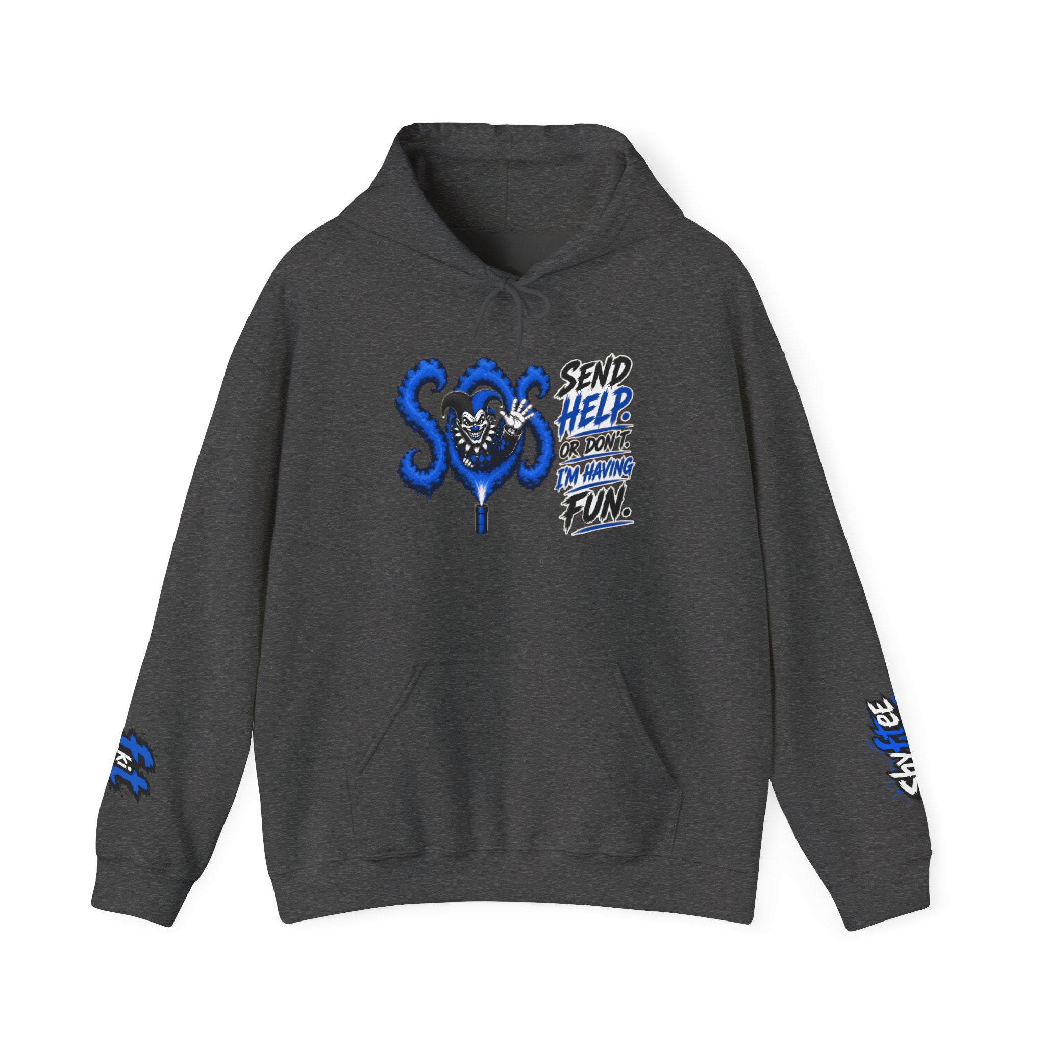 Shyftee "Send Help" Hoodie (Blue)