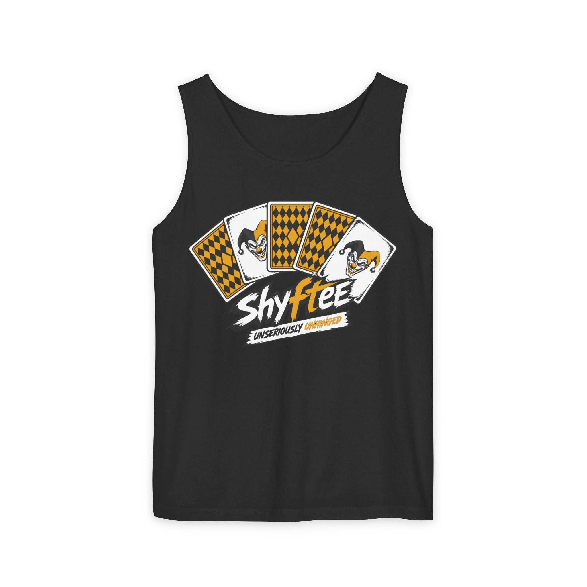 Shyftee "Stacked Deck" Tank Top (Yellow)