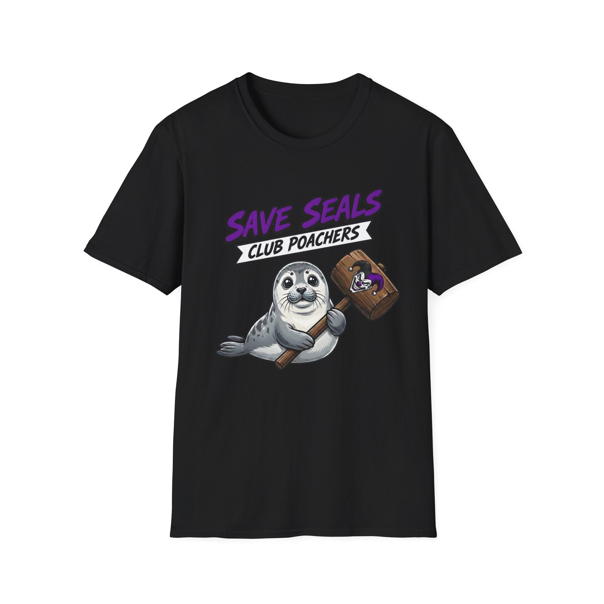 Shyftee "Save Seals - Club Poachers" Tee (Purple)