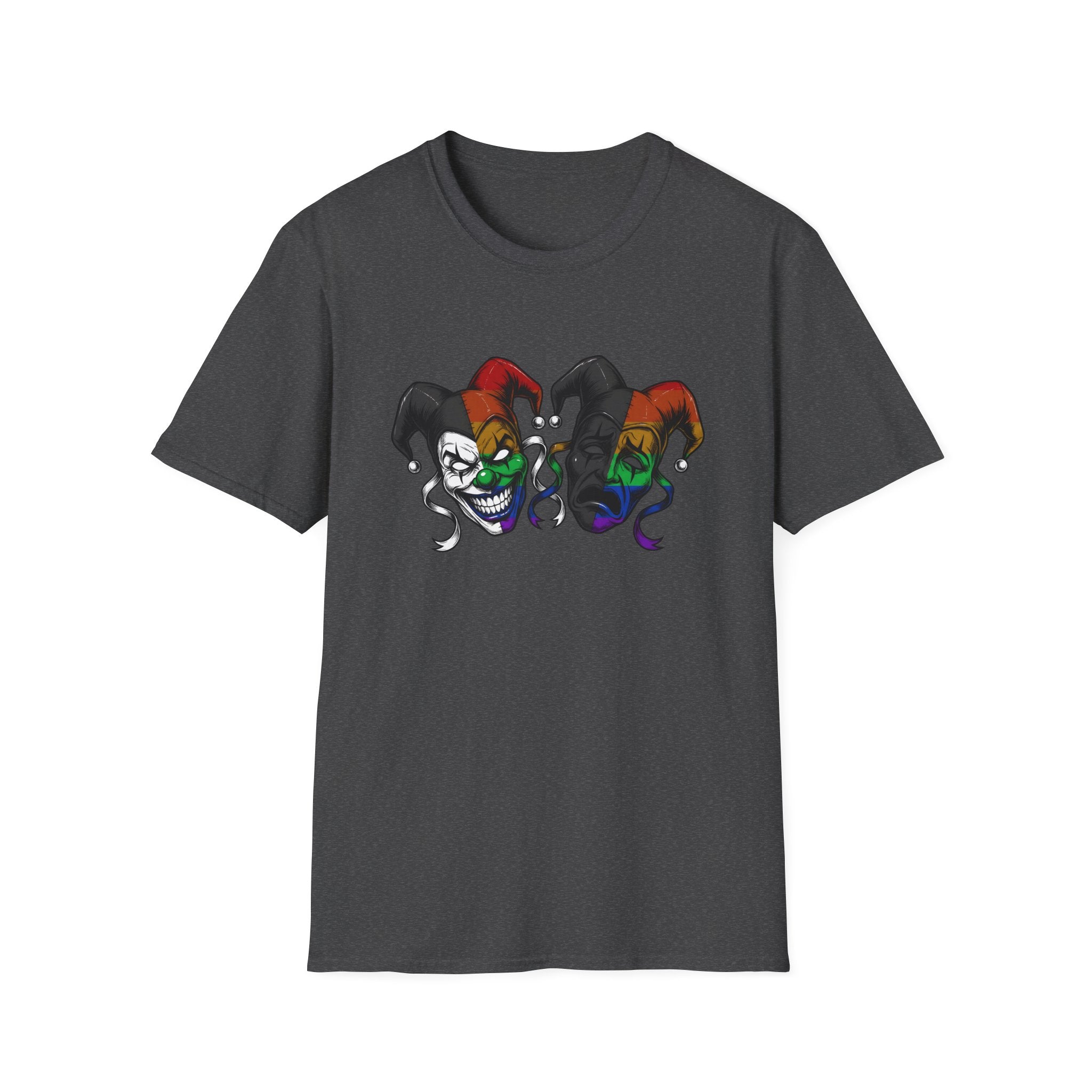 Shyftee "Comedy & Tragedy" Tee (Pride-Inspired)