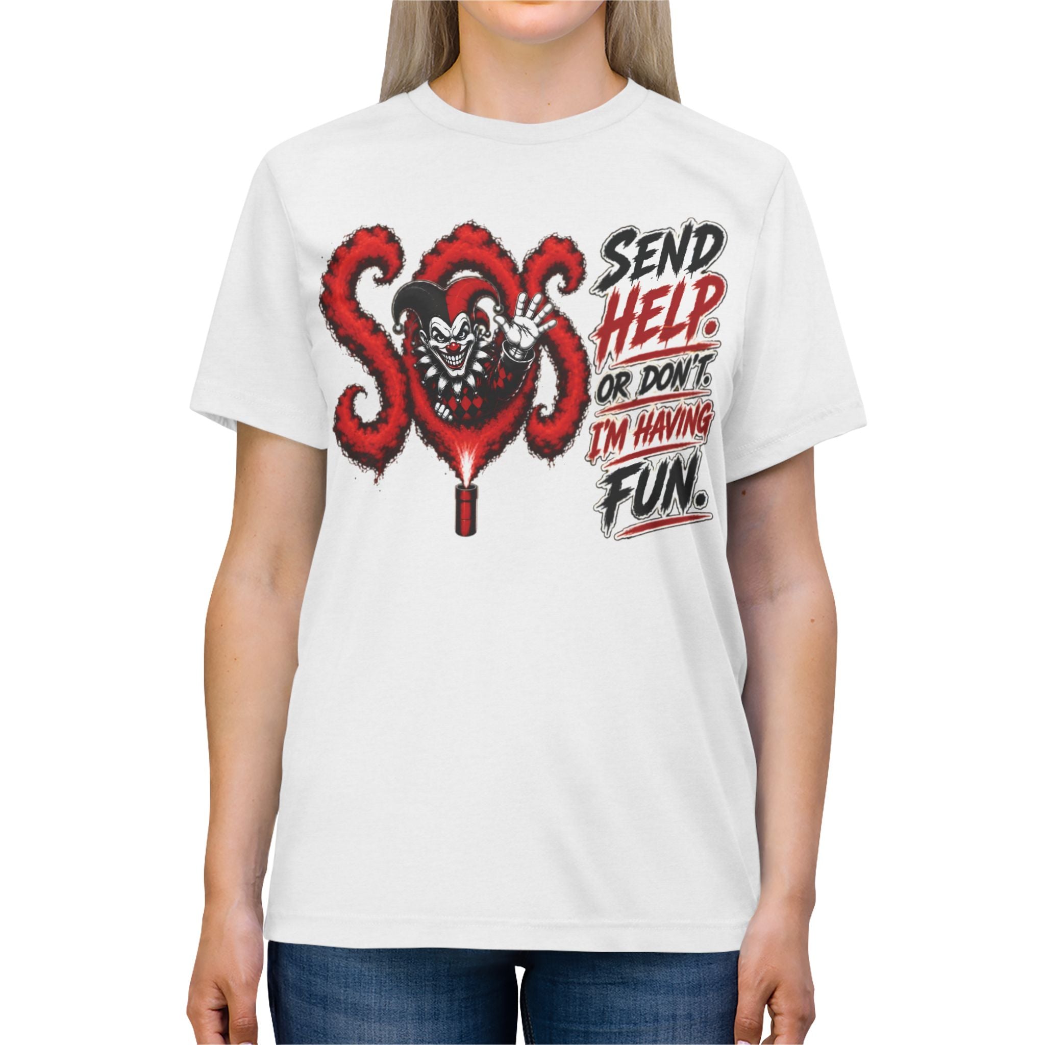 Shyftee "Send Help" Tee (Red)