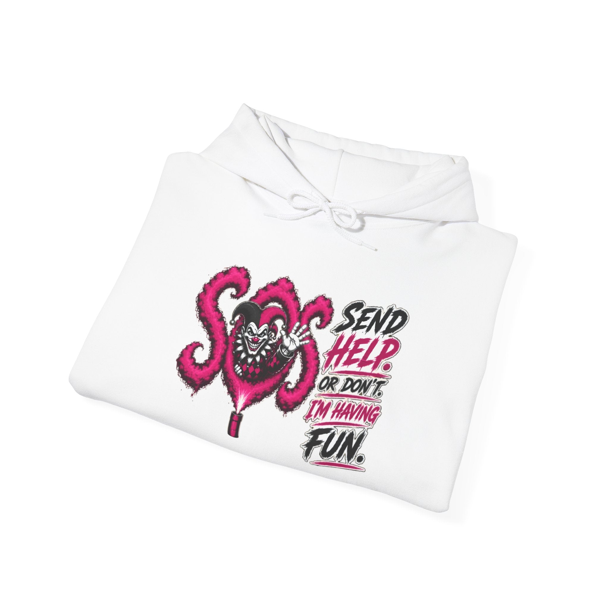 Shyftee "Send Help" Hoodie (Pink)