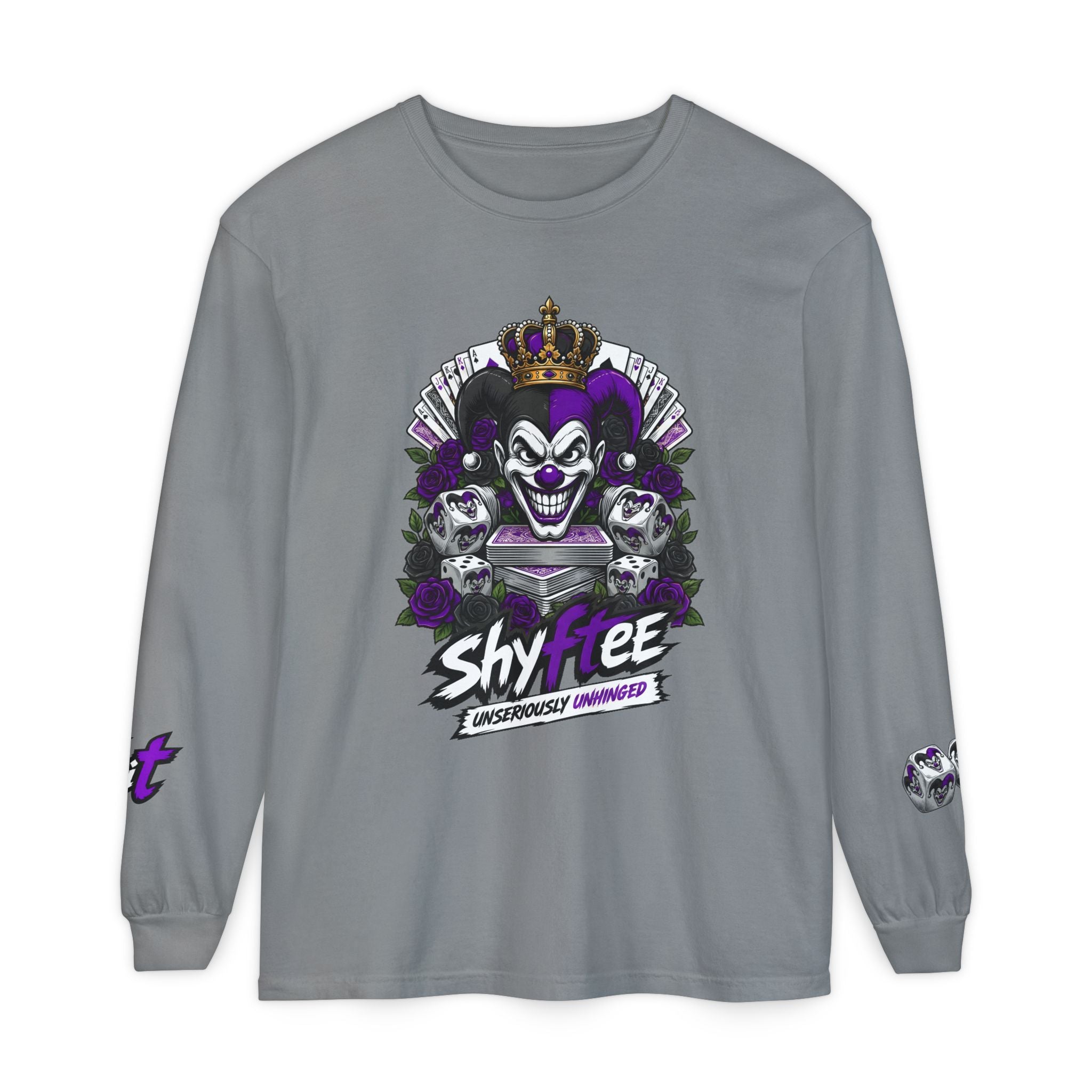 Shyftee "Stacked" Long-Sleeve (Purple)