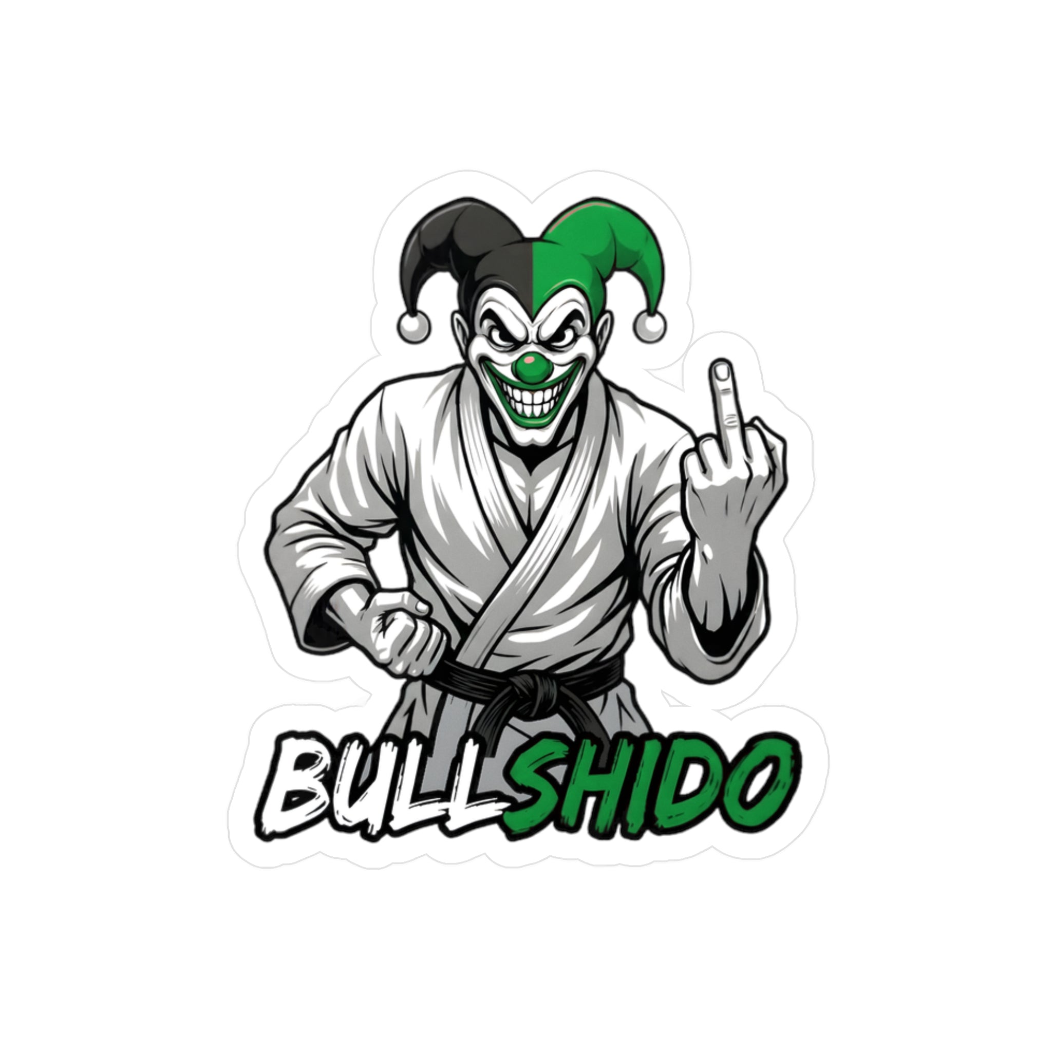 Shyftee "Bullshido" Sticker (Green)
