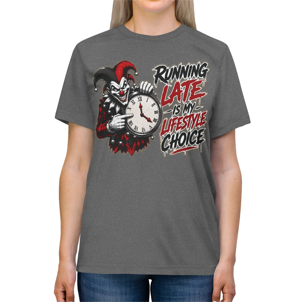 Shyftee "Late is my Lifestyle" Tee (Red)