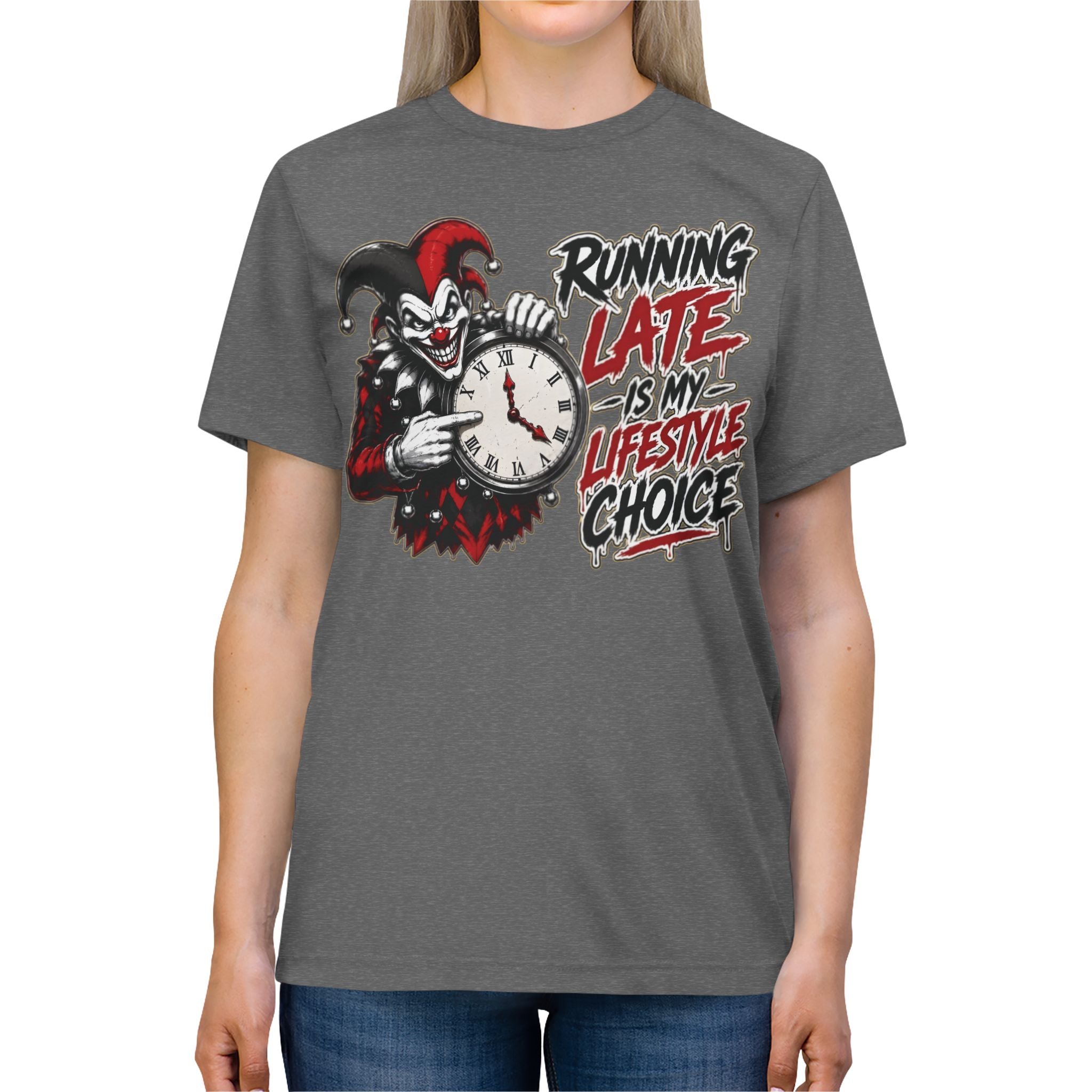 Shyftee "Late is my Lifestyle" Tee (Red)