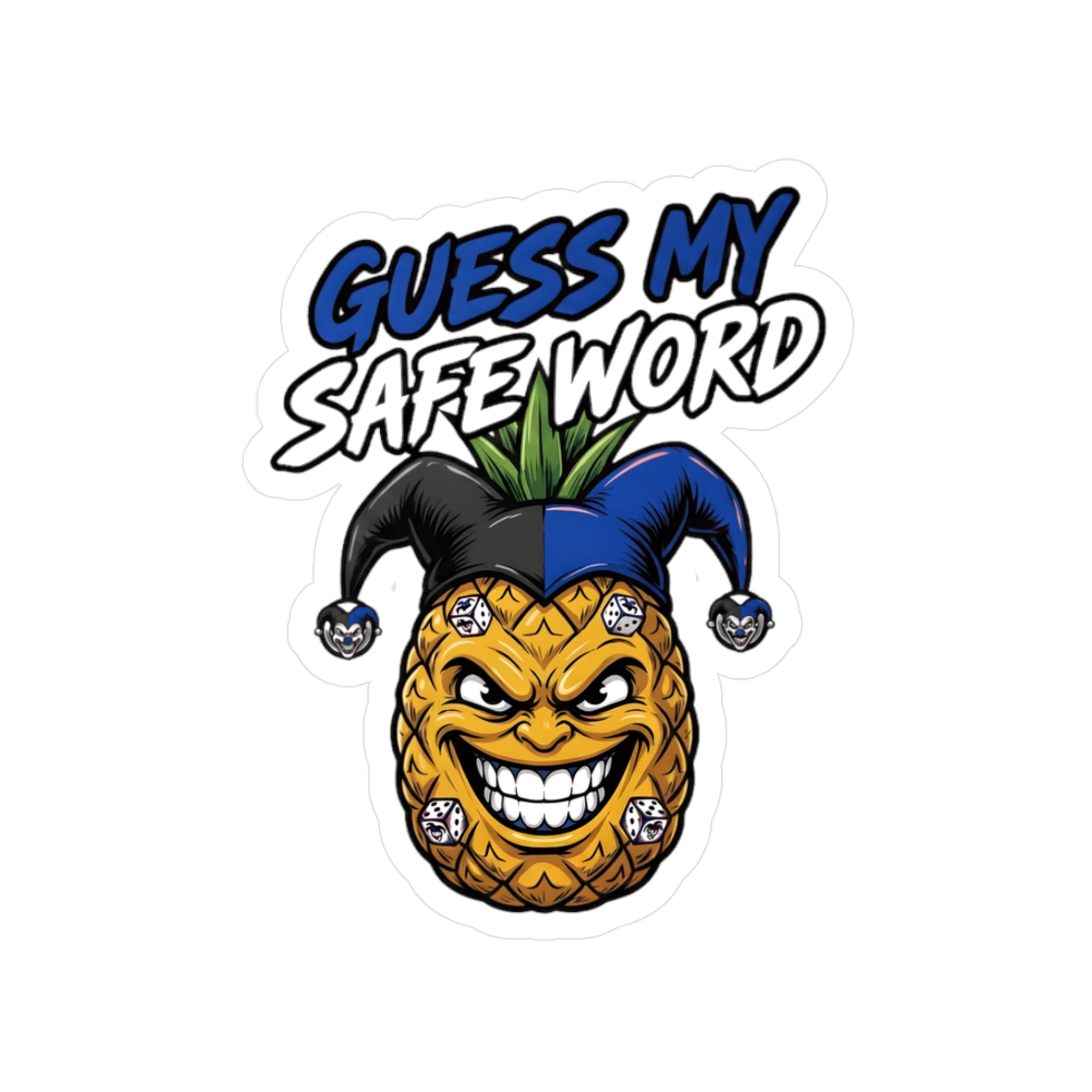 Shyftee "Pineapple" Sticker (Blue)