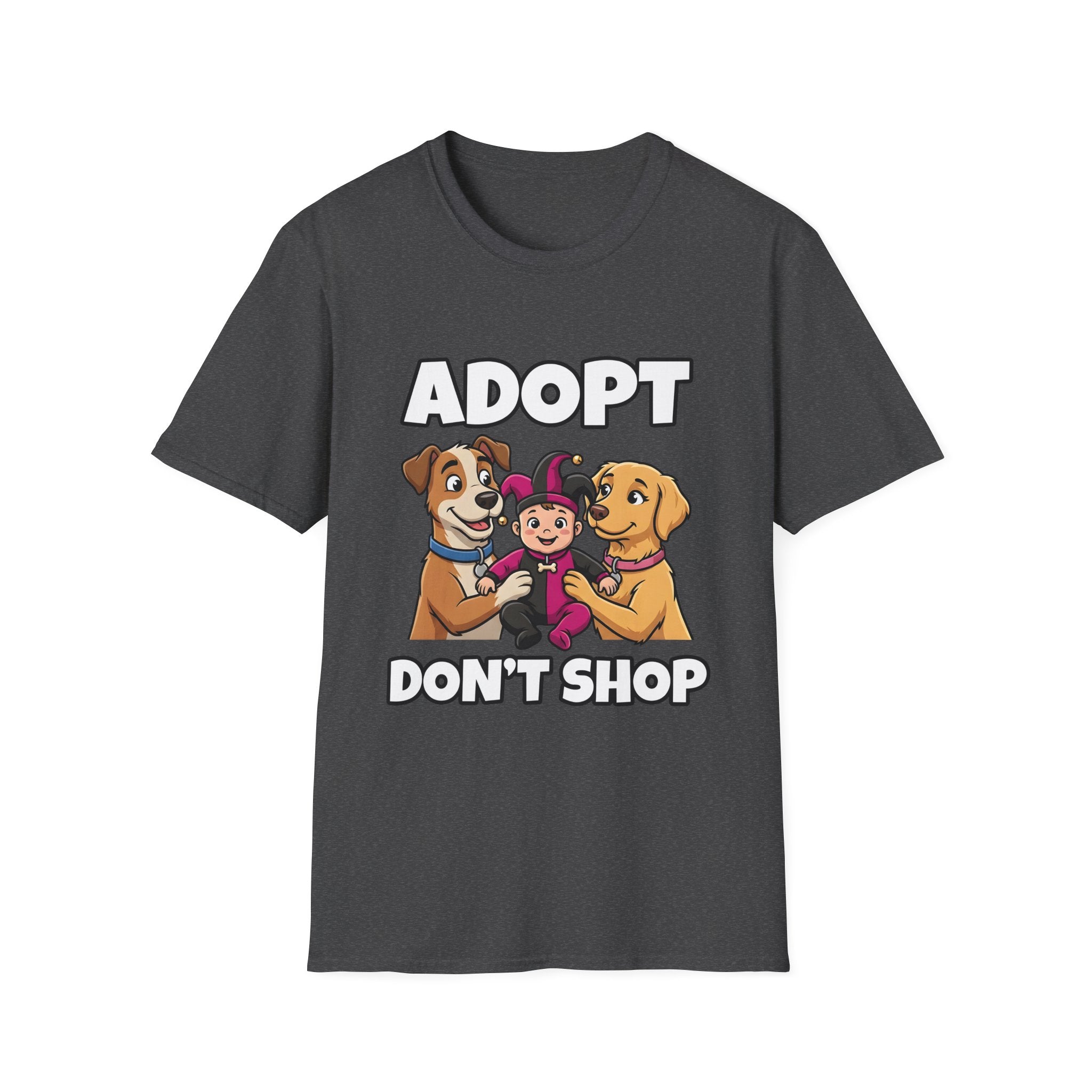 Shyftee "Adopt Don't Shop" Tee (Pink)