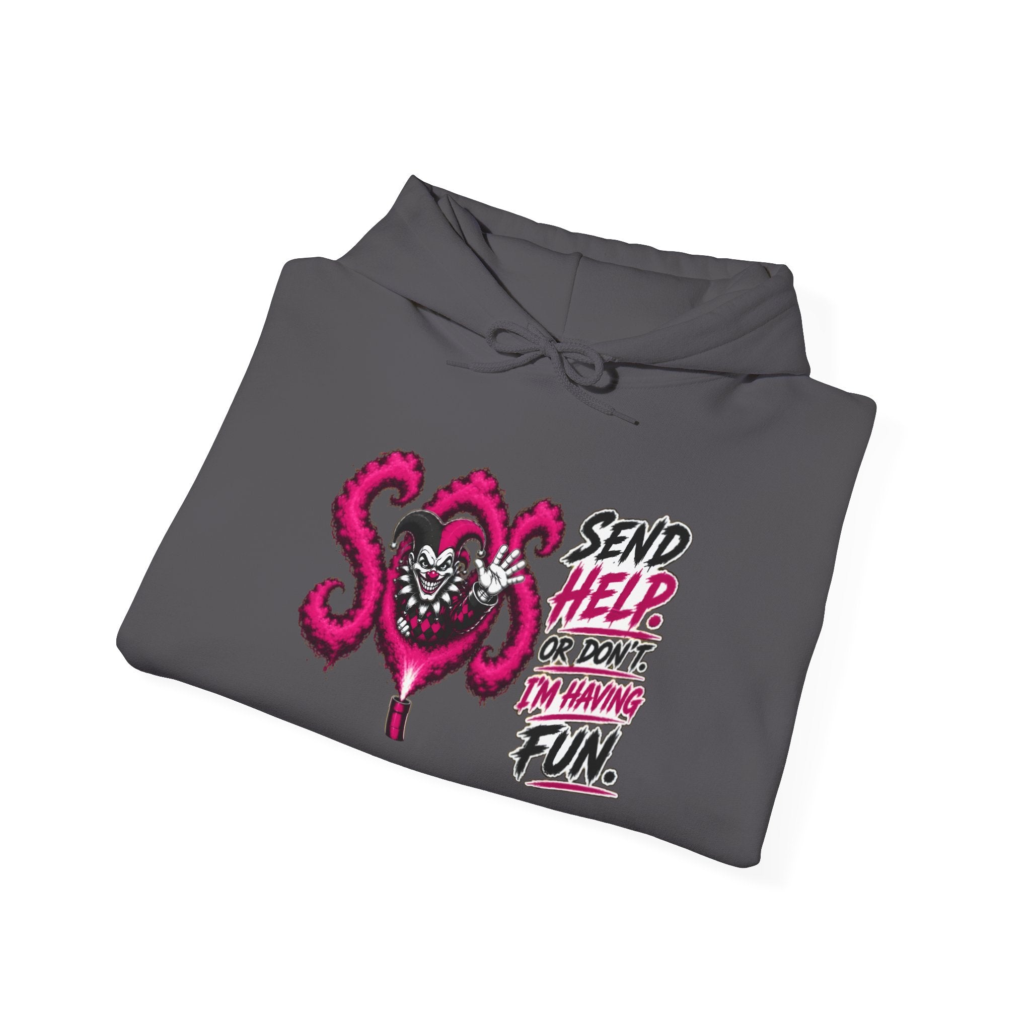 Shyftee "Send Help" Hoodie (Pink)