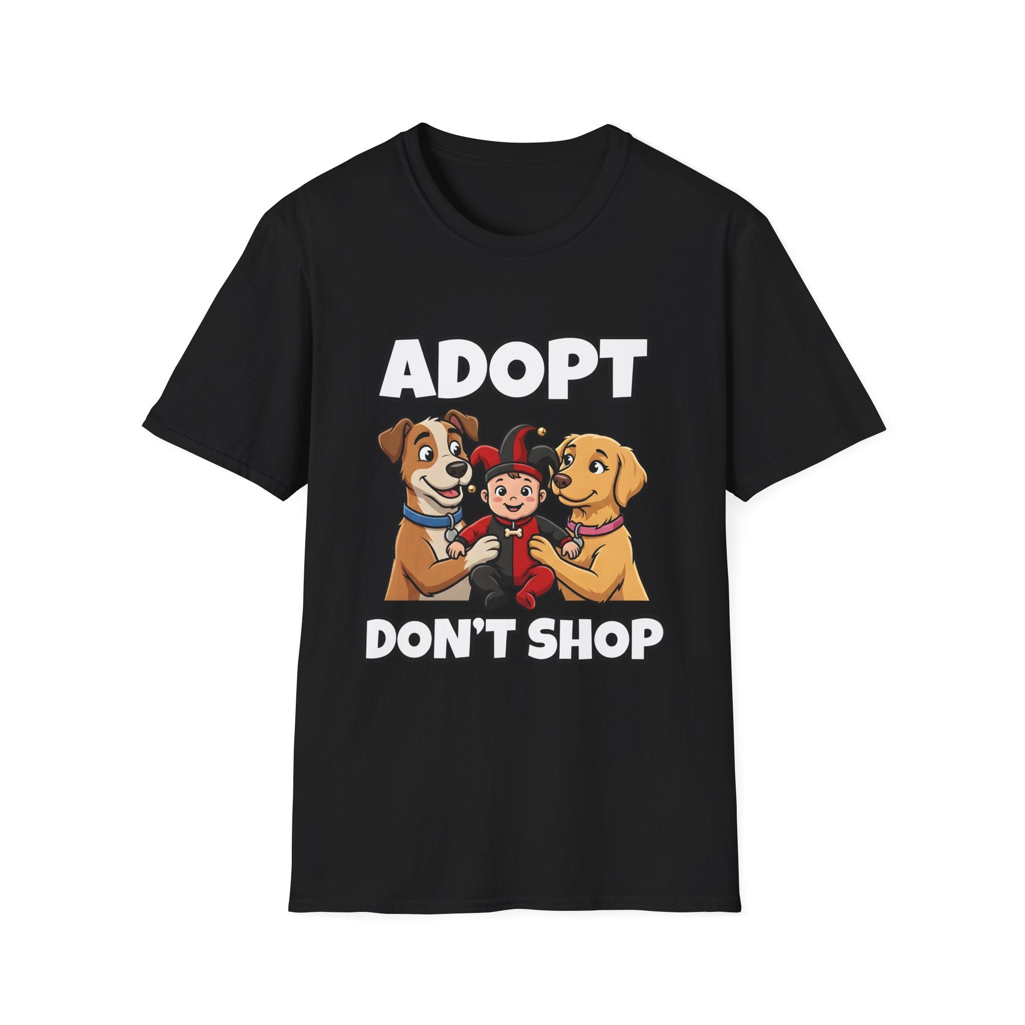Shyftee "Adopt Don't Shop" Tee (Red)