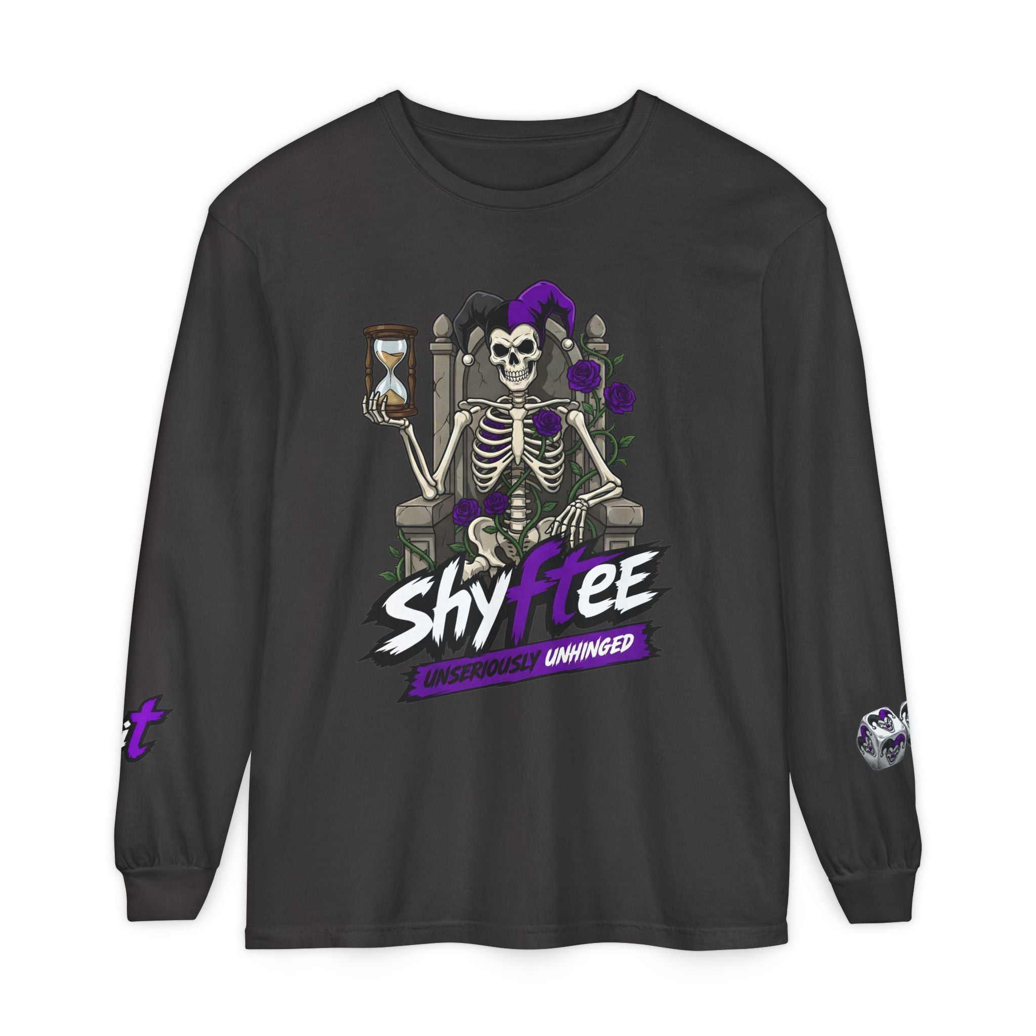 Shyftee "Time's Up" Long-Sleeve (Purple)