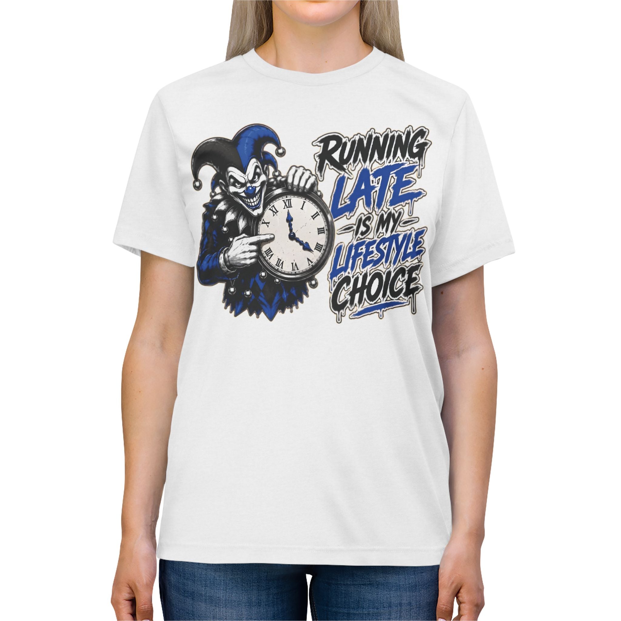 Shyftee "Late is my LIfestyle" Tee (Blue)