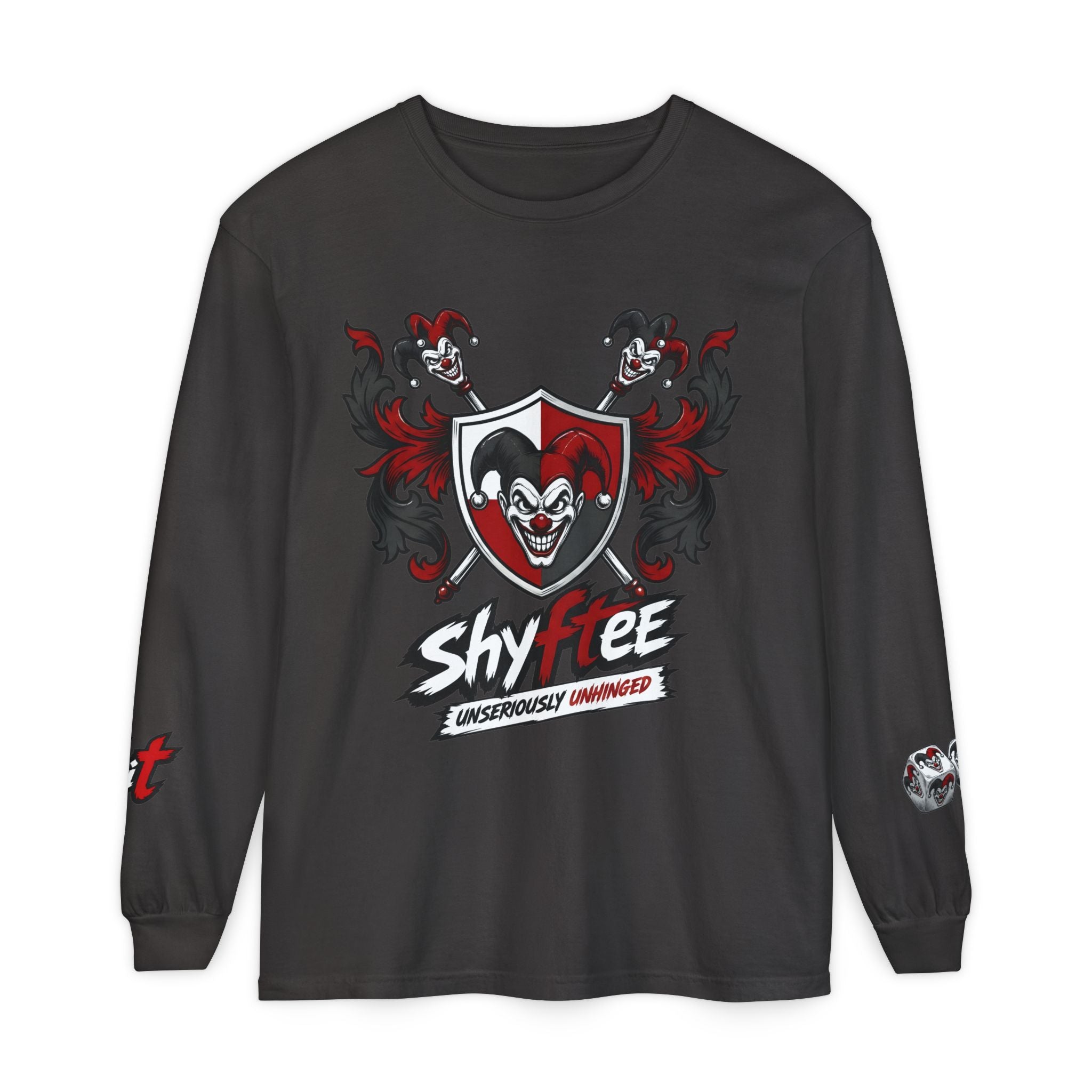Shyftee "Coat of Arms" Long-Sleeve (Red)