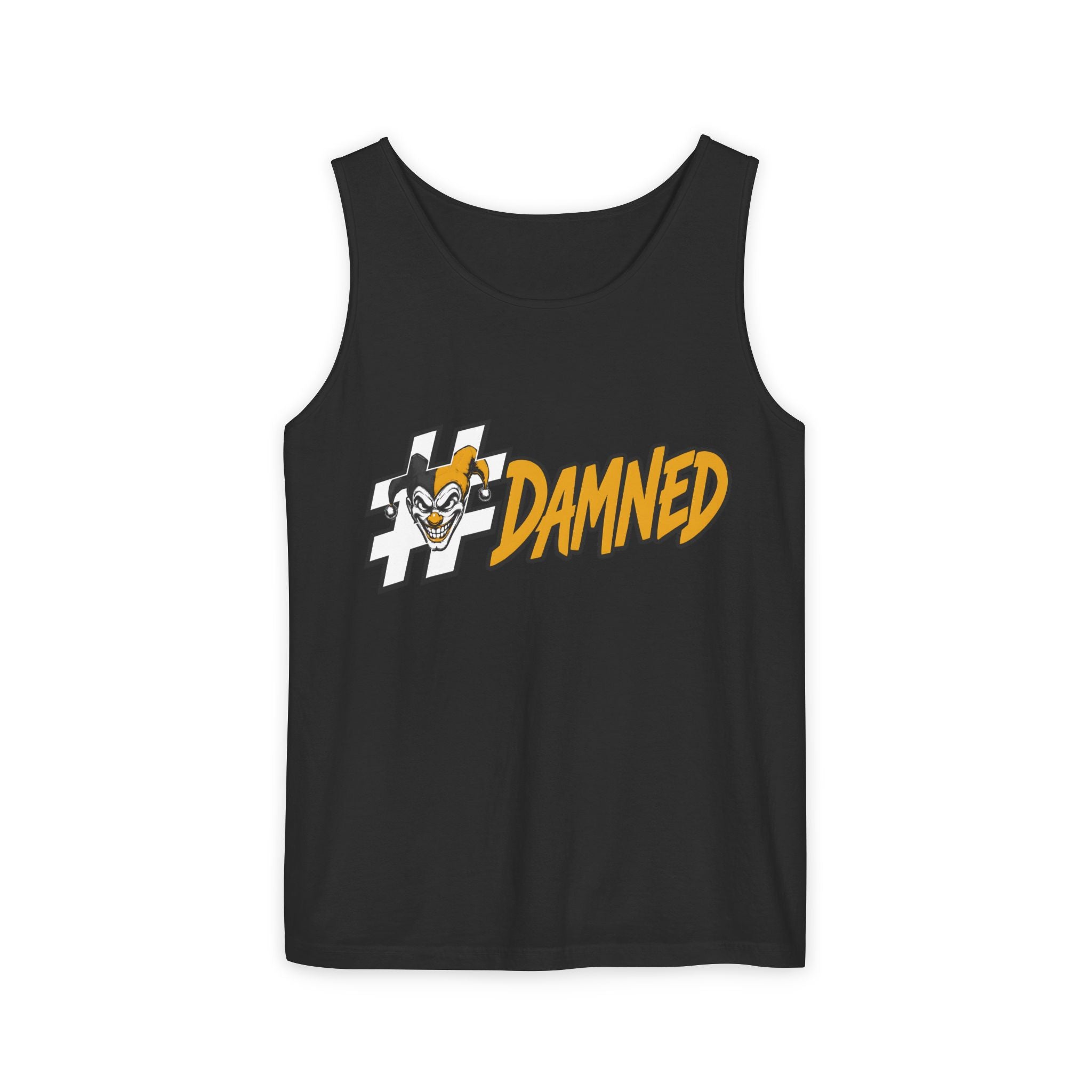 Shyftee "#Damned" Tank Top (Yellow)