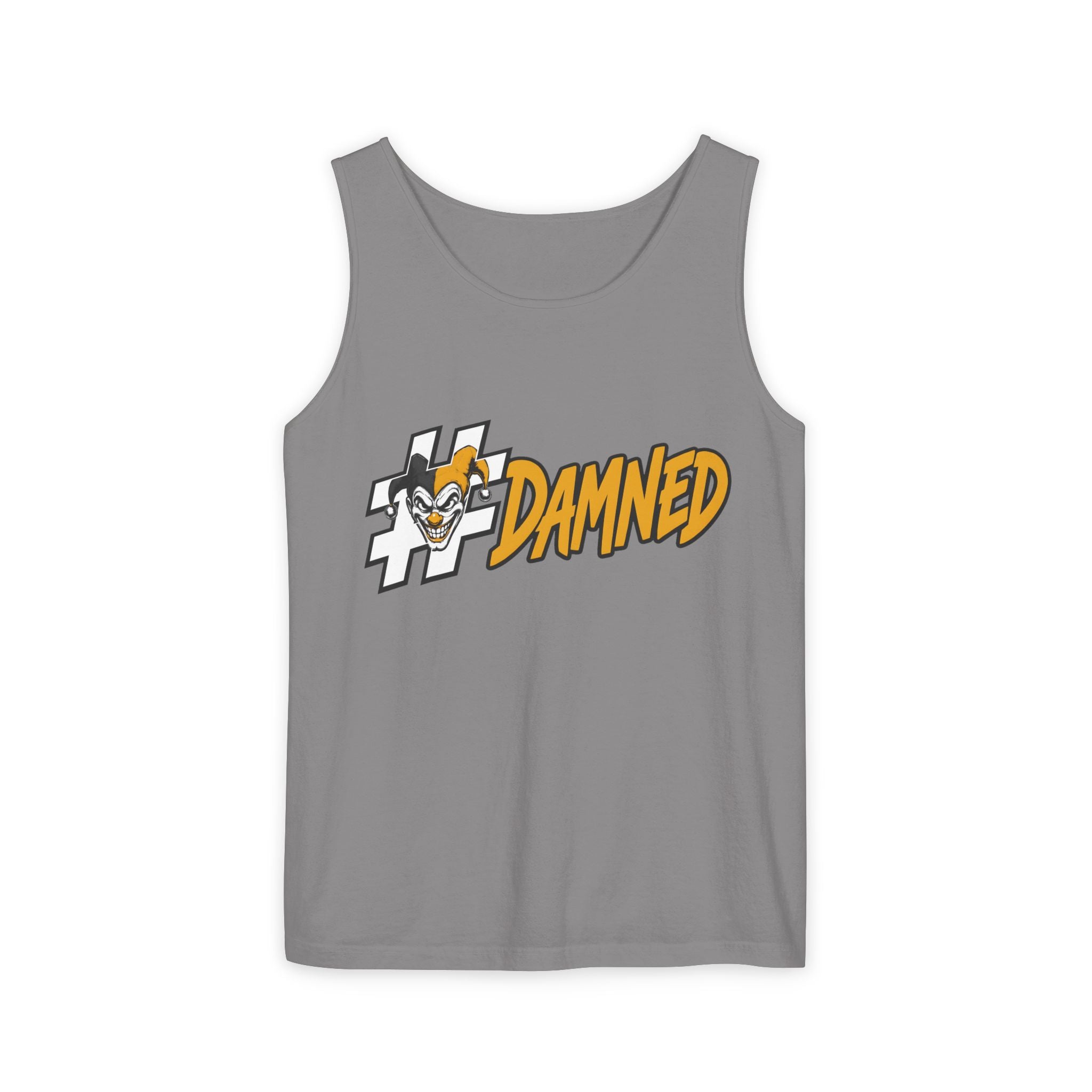 Shyftee "#Damned" Tank Top (Yellow)