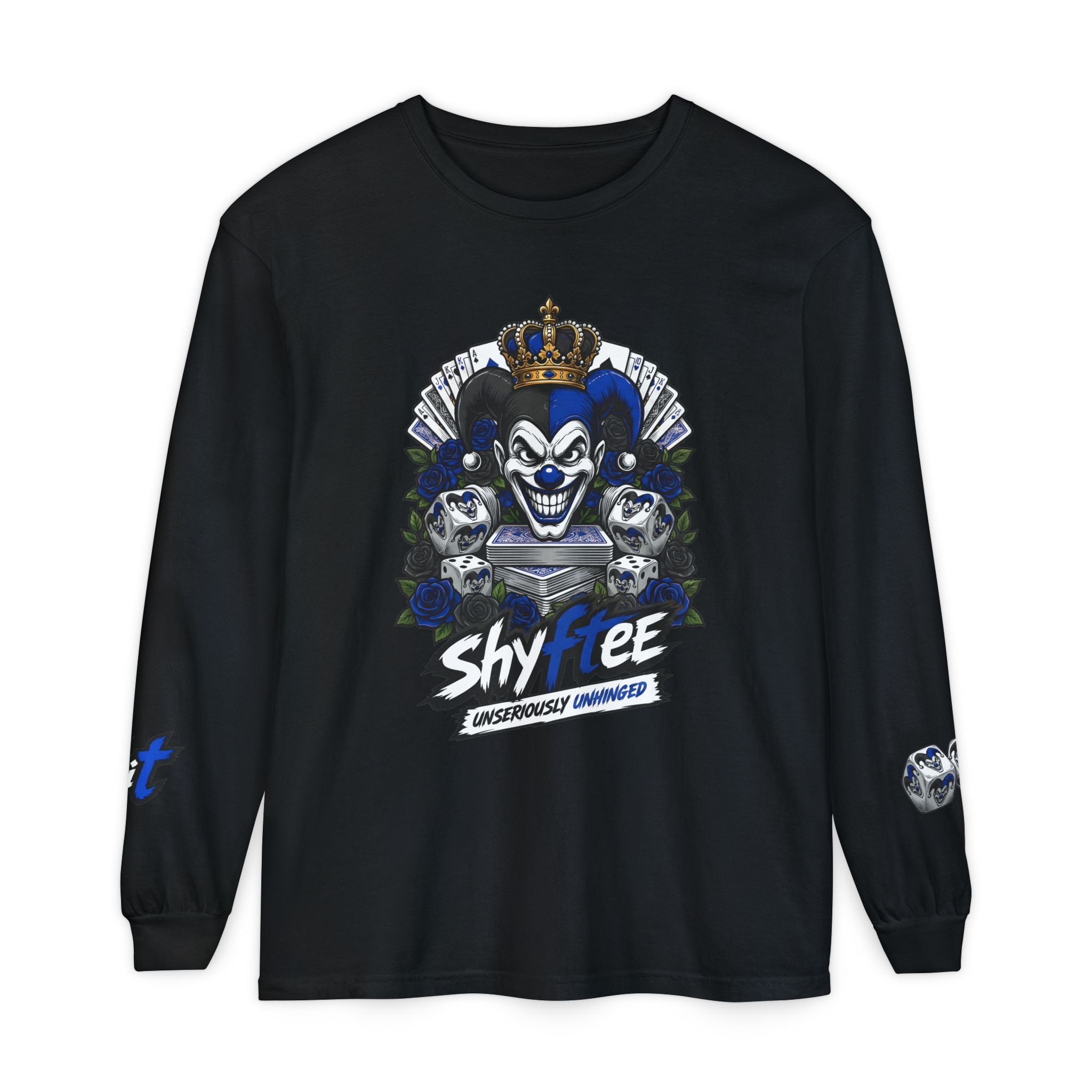 Shyftee "Stacked" Long-Sleeve (Blue)