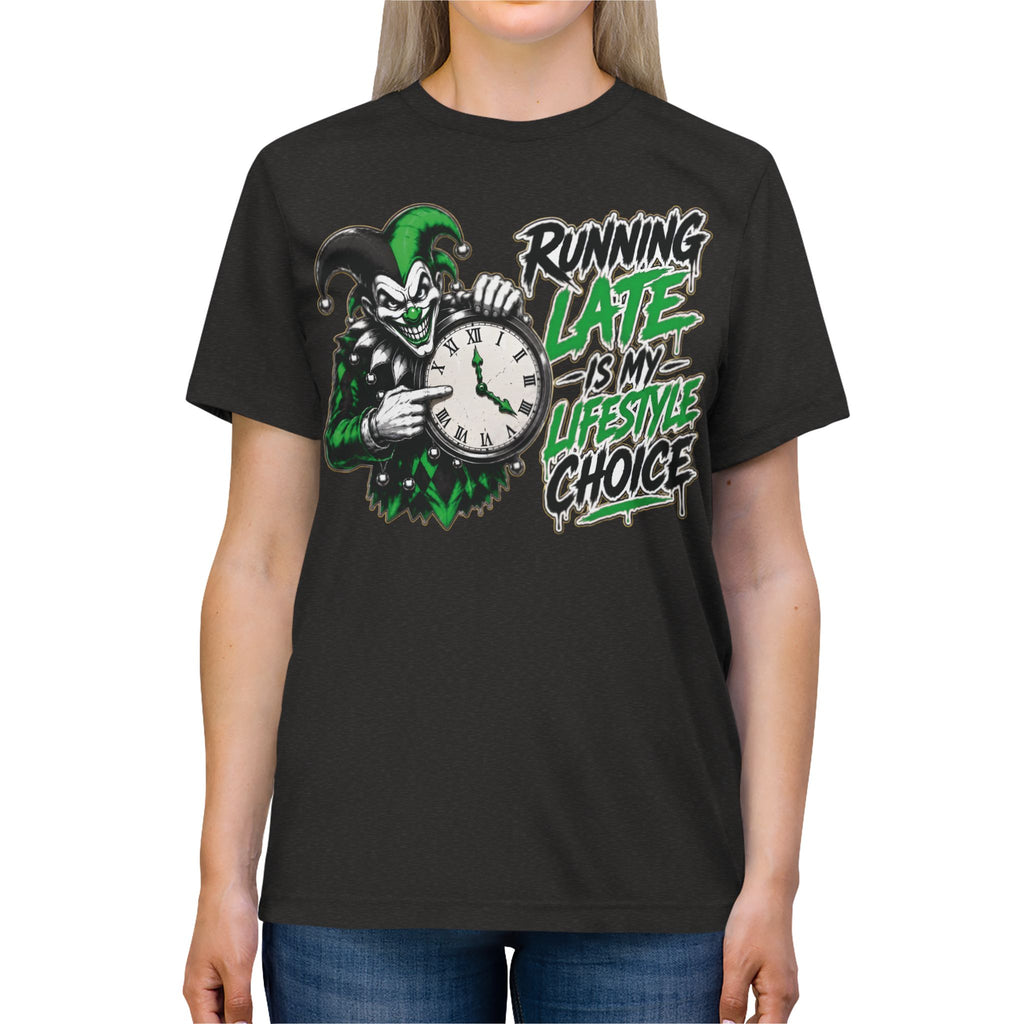 Shyftee "Late is my Lifestyle" Tee (Green)
