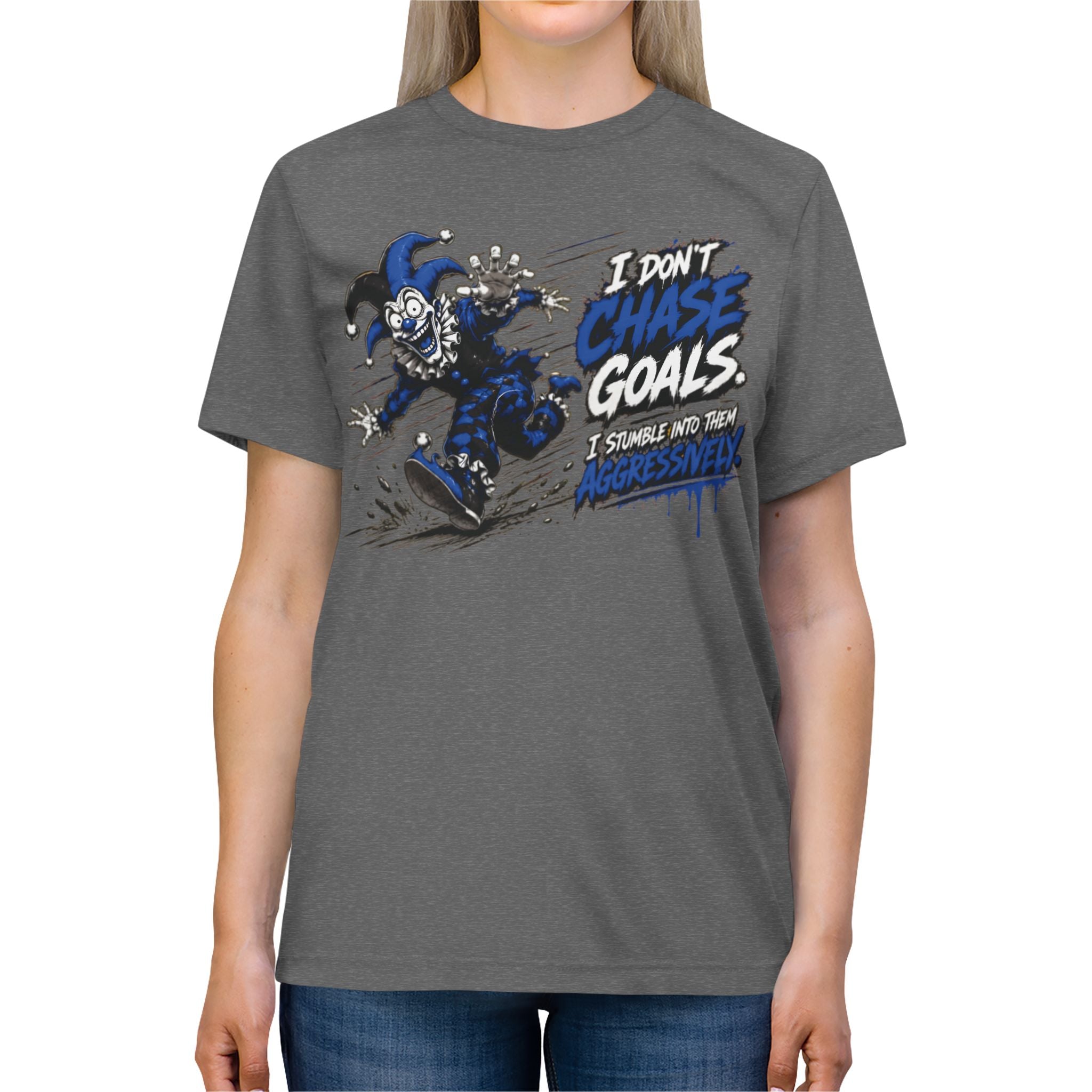 Shyftee "Don't Chase Goals" Tee (Blue)