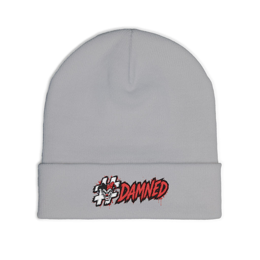 Shyftee "#Damned" Knit Beanie (Red)