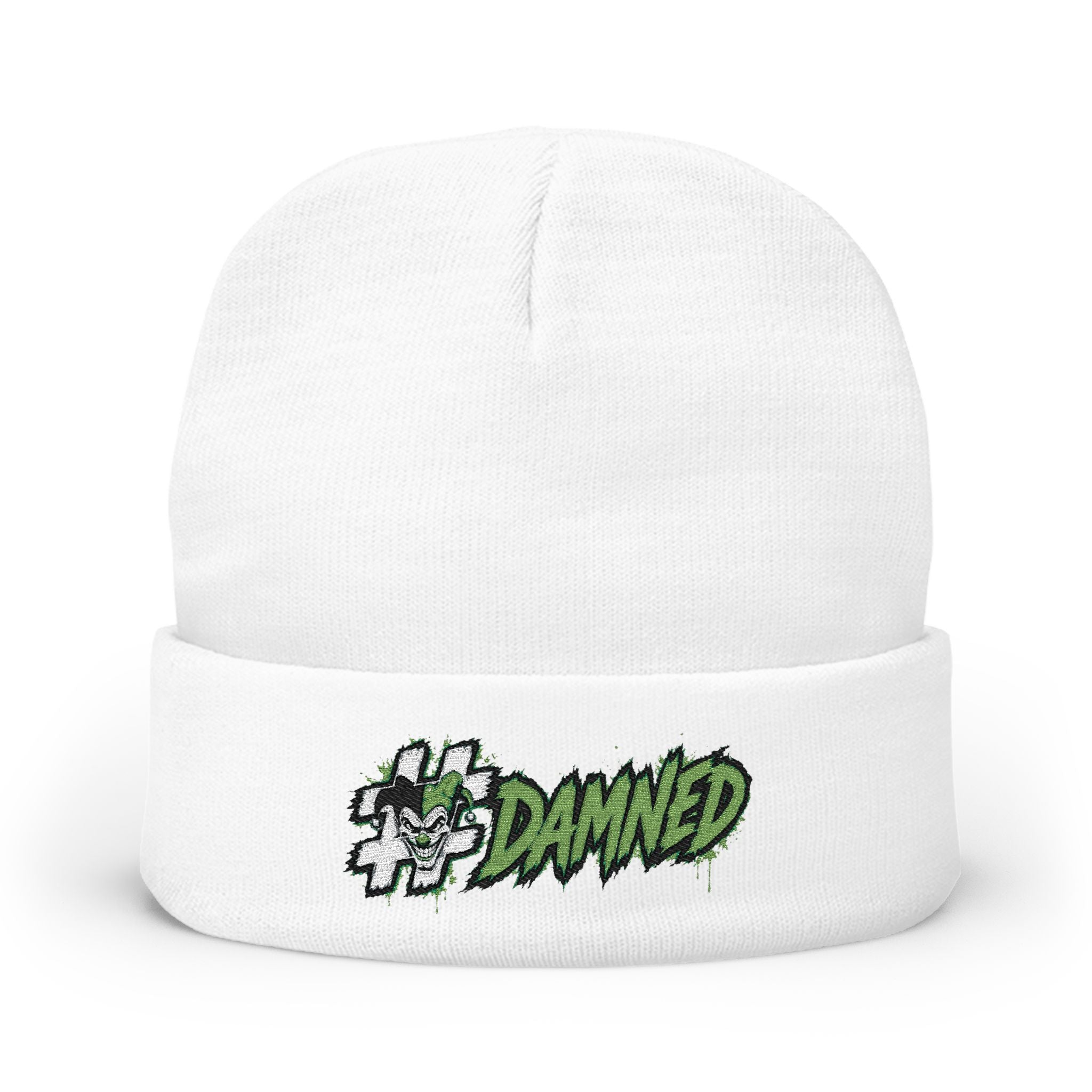 Shyftee "#Damned" Knit Beanie (Green)