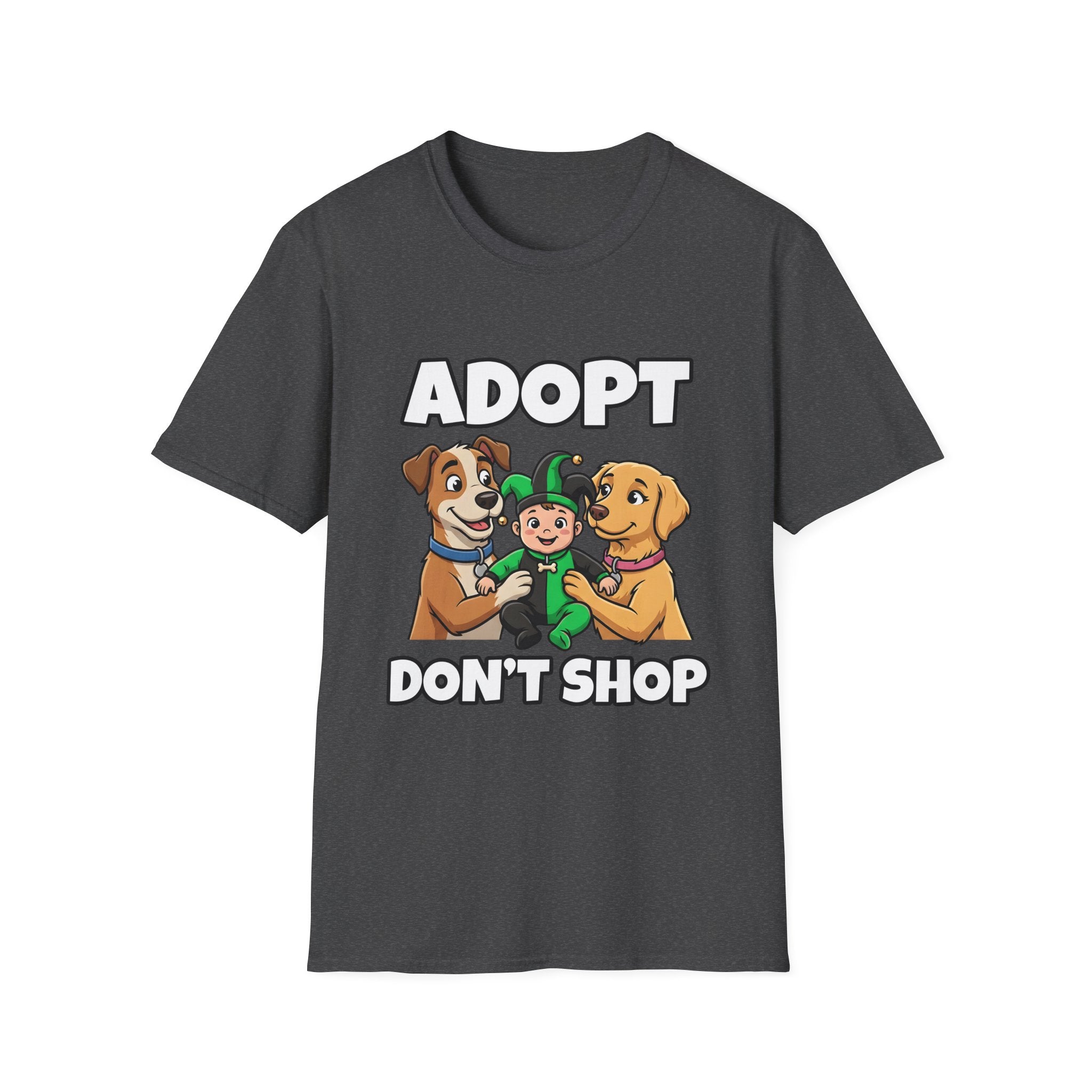 Shyftee "Adopt Don't Shop" Tee (Green)