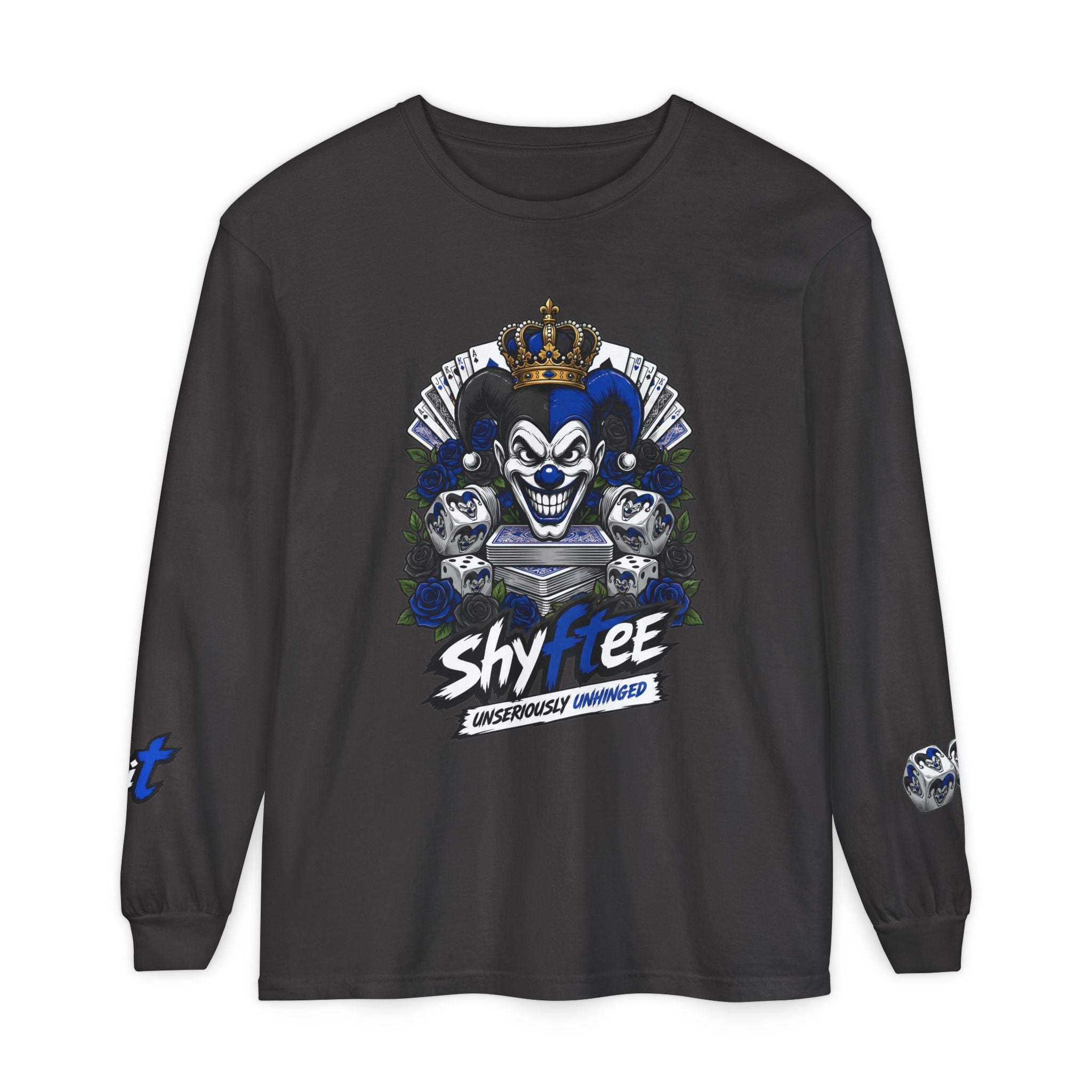 Shyftee "Stacked" Long-Sleeve (Blue)